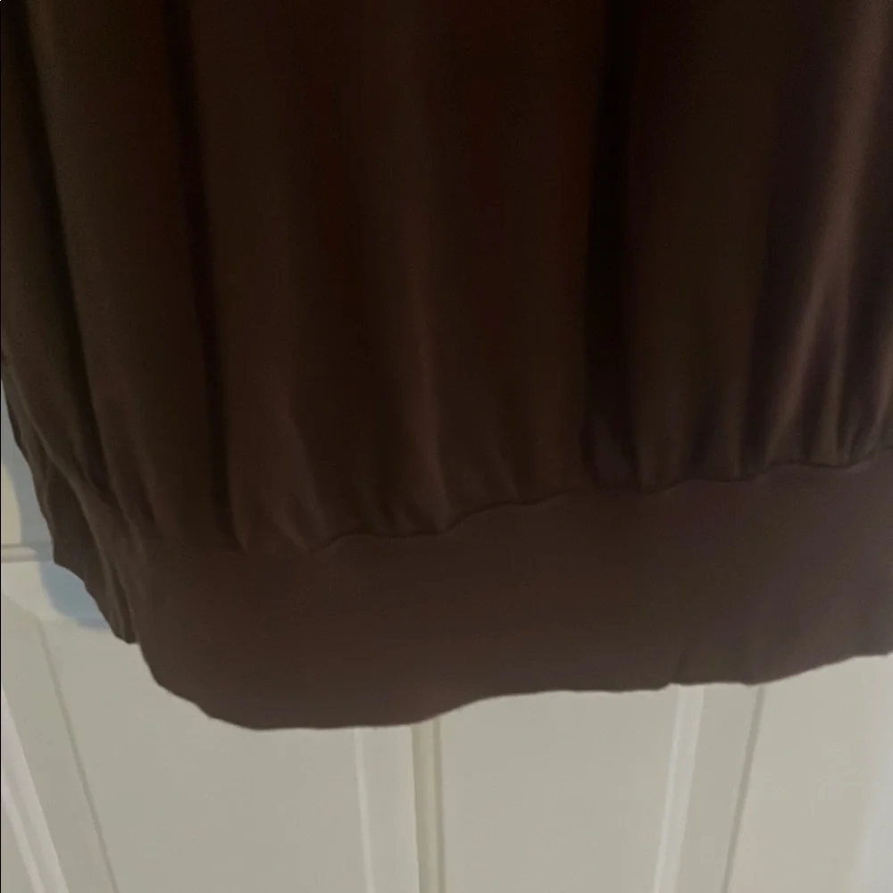 Dress Barn Brown Embellished Tank Top (18) - Picture 3 of 3